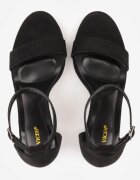 vices Sandale Negre Clasice cu Toc Nitandra