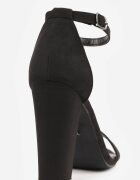 vices Sandale Negre Clasice cu Toc Nitandra