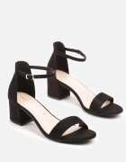 vices Sandale Negre cu toc în stil clasic Jelhiris