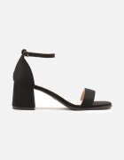 vices Sandale Negre cu Toc în Stil Clasic Sarmeira
