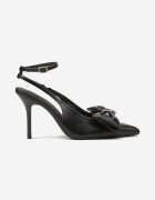 vices Sandale Negre cu toc Stiletto Fără călcâi cu fundă Tilosella