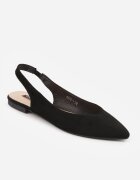 vices Sandale Negre Slingback cu Vârf Ascuțit Arrilla