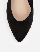vices Sandale Negre Slingback cu Vârf Ascuțit Arrilla