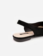 vices Sandale Negre Slingback cu Vârf Ascuțit Arrilla