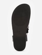 vices Sandale Negre Stil Boho Decorate cu Franjuri și Mărgele Saphareisis