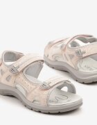 vices Sandale Roz cu Model Geometric Elliovelle