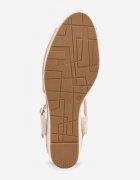 vices Sandale Roz cu platformă împletite stil Boho Corolea