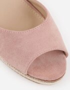 vices Sandale Roz cu platformă împletite stil Boho Corolea