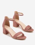vices Sandale Roz cu Toc în Stil Clasic Jelhiris