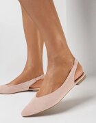 vices Sandale Roz Pudrat Slingback cu vârf ascuțit Arrilla
