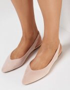 vices Sandale Roz Pudrat Slingback cu vârf ascuțit Arrilla
