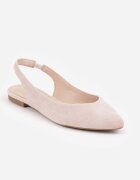 vices Sandale Roz Pudrat Slingback cu vârf ascuțit Arrilla
