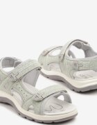 vices Sandale Verde deschis cu Model Geometric Elliovelle