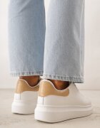 vices Sneakers Alb-Bej cu Talpă Groasă Hypnotic