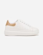 vices Sneakers Alb-Bej cu Talpă Groasă Hypnotic