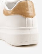 vices Sneakers Alb-Bej cu Talpă Groasă Hypnotic