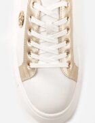 vices Sneakers Alb cu auriu