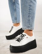 vices Sneakers Alb cu negru