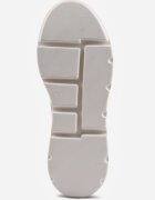 vices Sneakers Albi cu Platformă cu Sclipici Elanatale