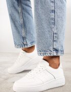 vices Sneakers Albi Cu șireturi Finos