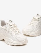 vices Sneakers bej cu talpă masivă cu cusături Hatila