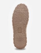 vices Sneakers Bej închis pe Talpă Groasă cu Aplicație Geometrică Leanae