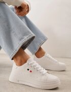 vices Sneakers Clasici Albi în stil teniși cu talpă groasă Galanatea