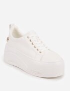 vices Sneakers cu talpă groasă cu inscripția Zelka Albi