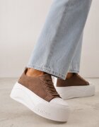vices Sneakers cu talpă groasă cu inscripția Zelka Bej închis