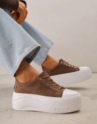vices Sneakers cu talpă groasă cu inscripția Zelka Bej închis