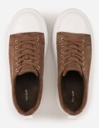 vices Sneakers cu talpă groasă cu inscripția Zelka Bej închis