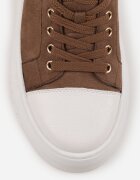 vices Sneakers cu talpă groasă cu inscripția Zelka Bej închis