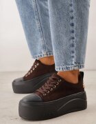 vices Sneakers cu talpă groasă cu inscripția Zelka Maro închis