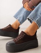 vices Sneakers cu talpă groasă cu inscripția Zelka Maro închis