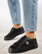 vices Sneakers Negru cu argintiu