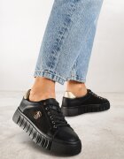 vices Sneakers Negru cu argintiu