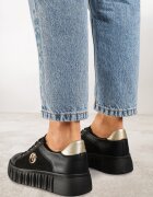 vices Sneakers Negru cu argintiu
