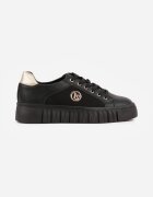 vices Sneakers Negru cu argintiu