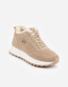 vices Sneakerși Bej închis cu platformă cu blană Egiapia