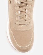 vices Sneakerși Bej închis cu platformă cu blană Egiapia