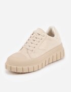 vices Sneakerși bej pe talpă groasă cu aplicație geometrică Leanae