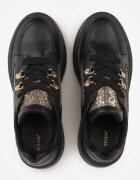 vices Sneakersi Negri cu platformă cu sclipici Elanatale
