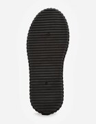 vices Sneakersi Negri pe Talpă Canelată Decorați cu Aplicație Elegantă Lunatea