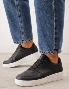 vices Sneakerși Negru și Alb șiretați Finos