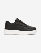 vices Sneakerși Negru și Alb șiretați Finos