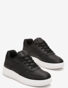 vices Sneakerși Negru și Alb șiretați Finos