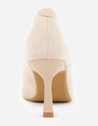 vices Stiletto bej cu strasuri ornamentale Labrinae