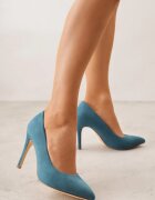 vices Stiletto Clasici Verde închis cu branț din piele Bellinna
