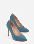vices Stiletto Clasici Verde închis cu branț din piele Bellinna