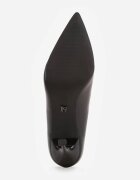 vices Stiletto Negre Clasice cu Branț din Piele Fridde